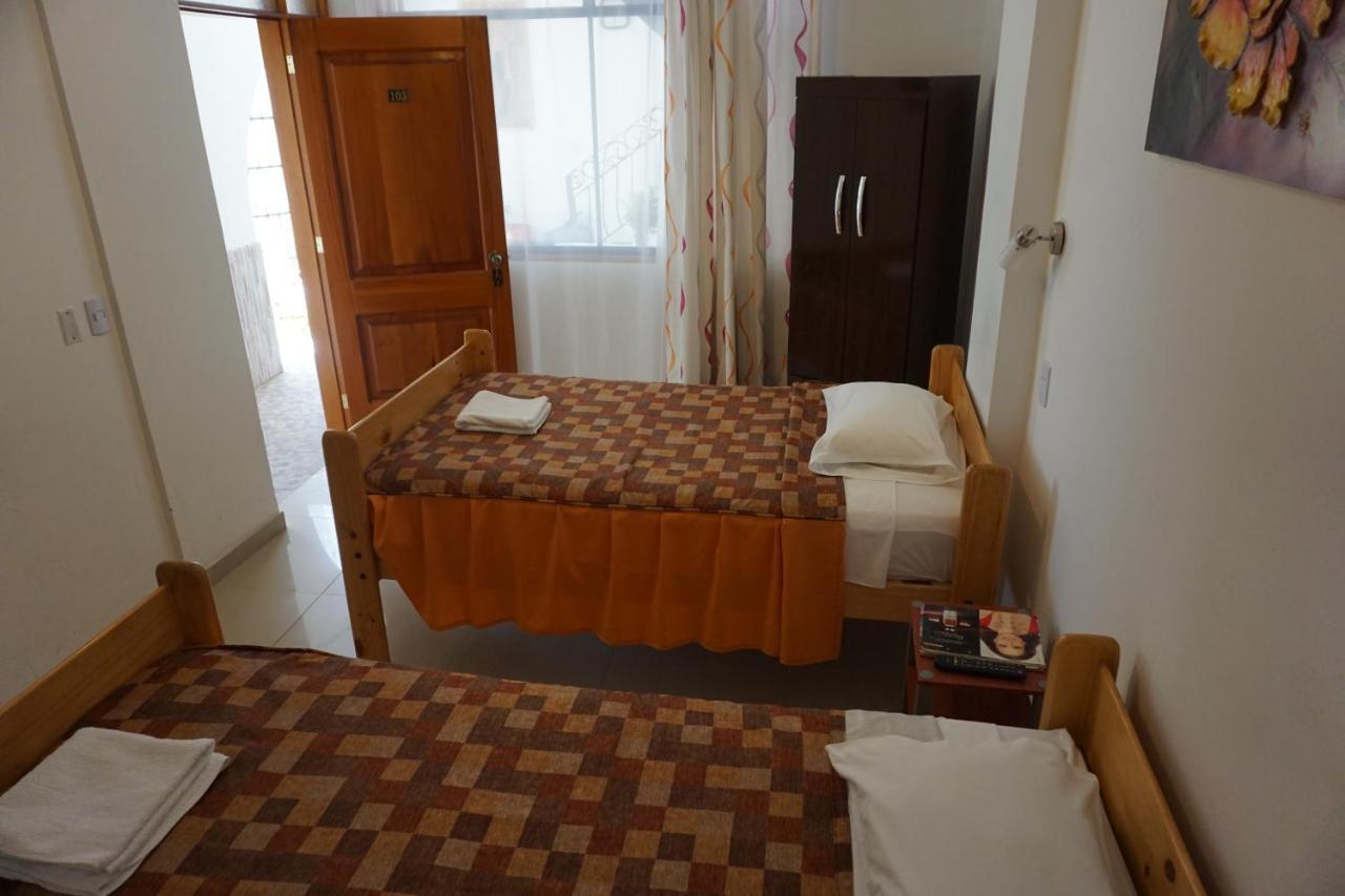 Hostal Camiluz Nazca Bagian luar foto